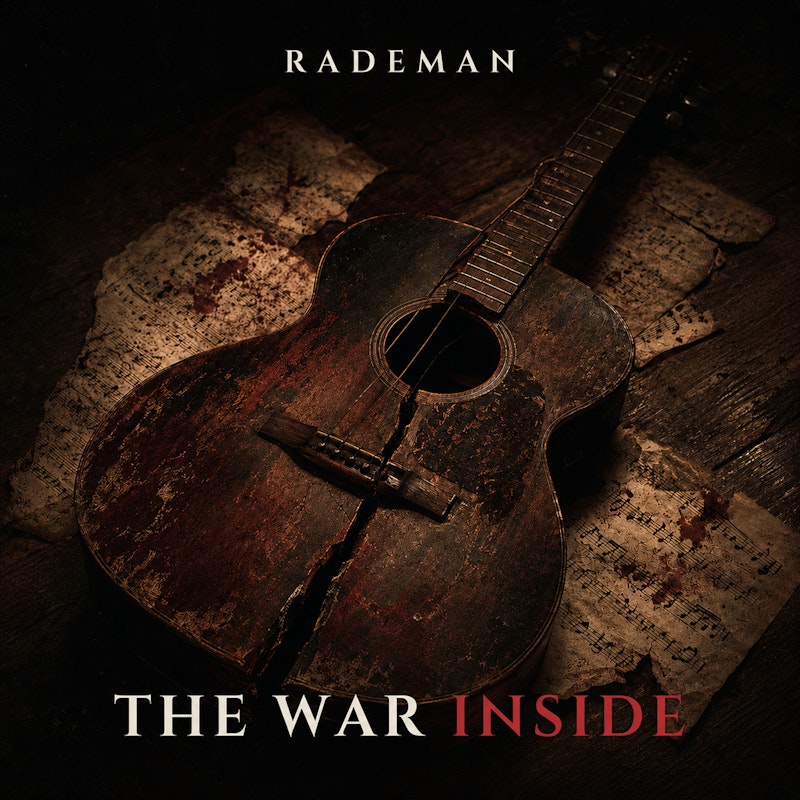 THE WAR INSIDE by RADEMAN approved album cover artwork